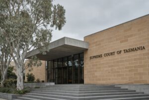 Tasmanian Parole Board Cited Fake AI Case Law in Gag Order: Supreme Court of Tasmania exterior in Hobart.
