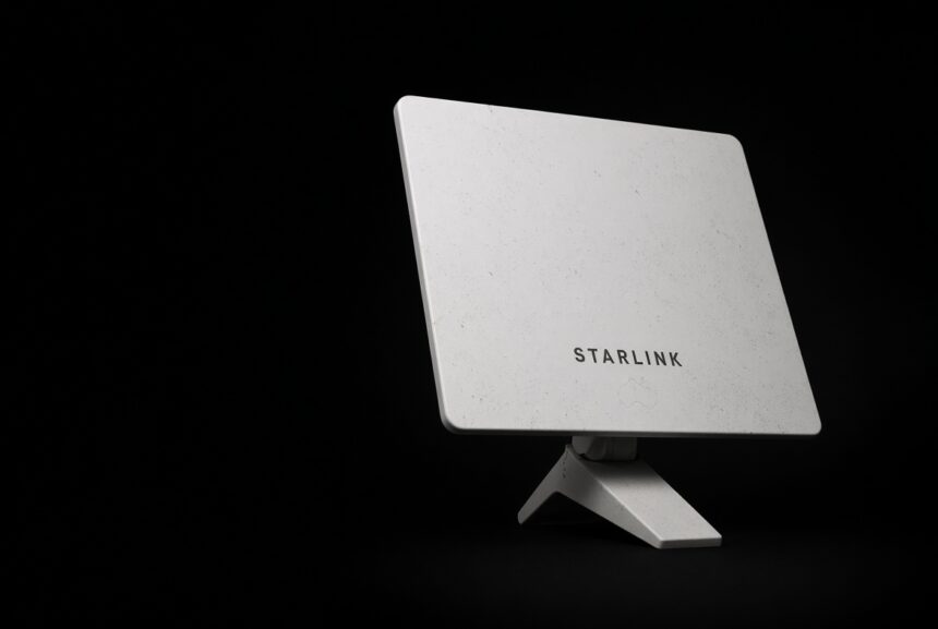 Best internet regional Australia Starlink dish header