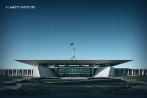 AI Safety Institute funding, Parliament House in Canberra in daylight.